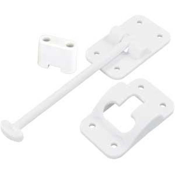 Jr Products JR PRODUCTS 10444B Exterior Hardware RV 6 in. T Holder Pol. White J45-10444B